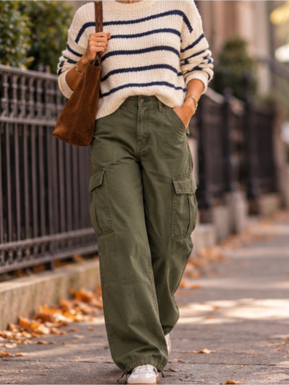 Levis 94 Baggy Cargo Pants Army Green Relaxed Straight 24
